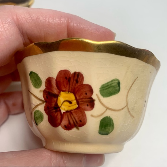 Vintage Wade miniature creamer and sugar dish set. Wade Made in England - Picture 7 of 12